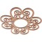 Ekena Millwork Cohen Wood Fretwork Pierced Ceiling Medallion, Cherry, 16"OD x 5 1/2"ID x 1/4"T CMWP16X16X0250COCH - alternate 2